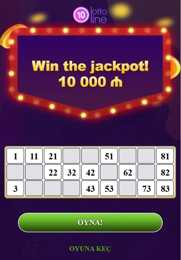 10Line Loto – Azərbaycanın Online Loto Platforması